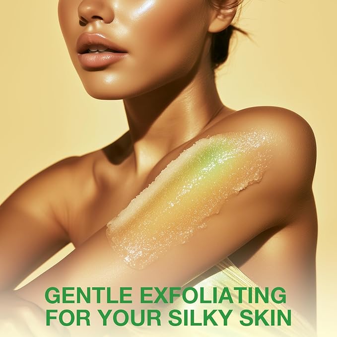 Vanilla Sugar Scrub, Vanilla Body Scrub for Smooth and Moisturized Skin, Natural Gifts for Women, 9.52oz