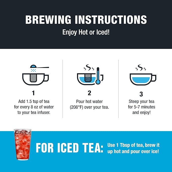 Tiesta Tea - Ginger Sweet Peach | Loose Leaf | Spicy Peach Herbal Tea | Tranquility Non-Caffeinated Blend | Bulk Hibiscus Leaves with Cane Sugar | Brews Up to 50 Cups | 6 Ounce Refillable Tin