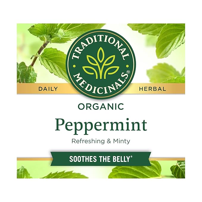 Traditional Medicinals Tea Peppermint Organic, 16 ct