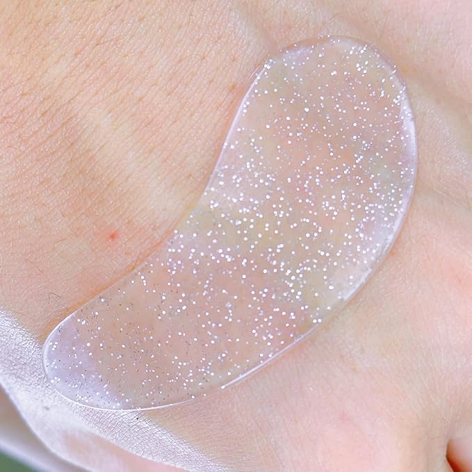 Silicone Eye Patch Reusable Under Eye Patches Sticky Under Eye Cover Shield Eyelash Extension Mask 8 Pair Lower Lash Isolation Pad For Sensitive Skin Relaxing Lash Perm Tint Pads (Mix Rainbow Color)