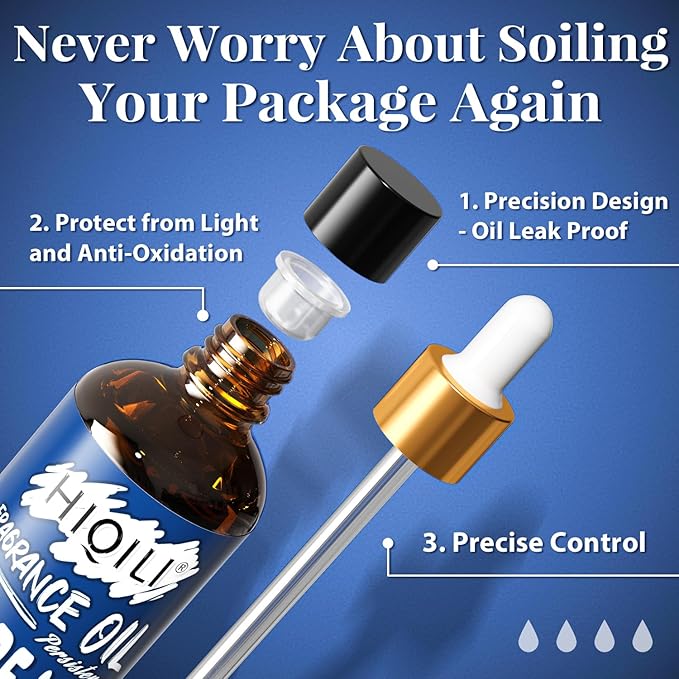 HIQILI Pure Milk Essential Oil 100ml - Gourmand Fragrance Oil for Diffuser, Laundry, Long Lasting Scented Oil for Soap, Bath Bomb, Candle Making 3.38 Fl Oz