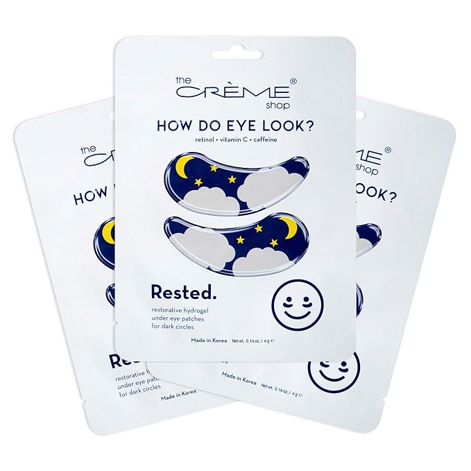 The Crème Shop - How Do Eye Look? Hydrogel Under Eye Patches (Rested)
