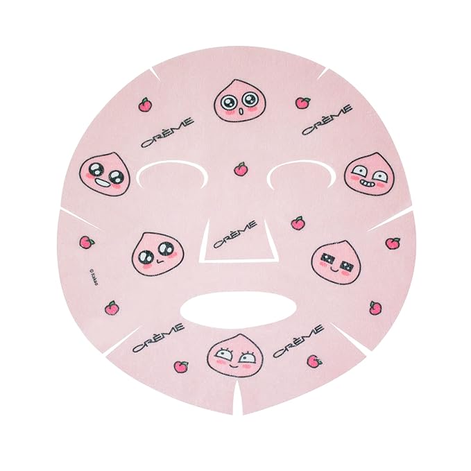 The Crème Shop APEACH CALL ME SMOOTH Printed Essence Sheet Mask (3 Pack)