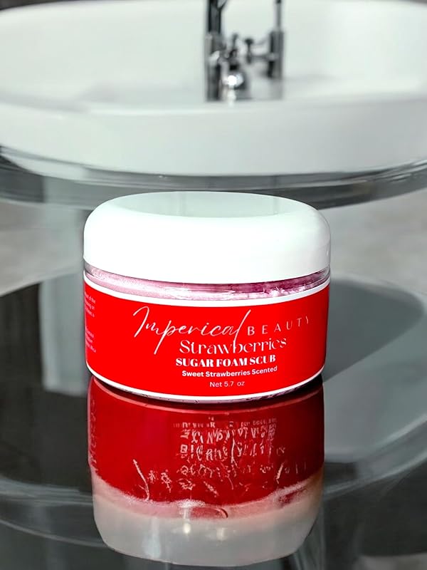 Imperical Beauty Strawberries Sugar Foam Scrub