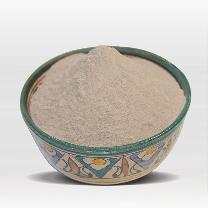 Zakia's Morocco Moroccan Rhassoul Clay Mask (Orange Blossom) - Organic Natural Facial Mask and Skin Care Treatment - Anti-aging Mud Mask Heals Dry & Oily Skin, Acne, Eczema & Psoriasis - 8 Oz