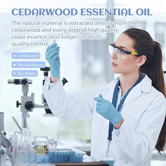 EVOKE OCCU Cedarwood Essential Oil for Air Freshening, Hair Care, Add to Spray Diffuser Conditioner - 4 Fl Oz