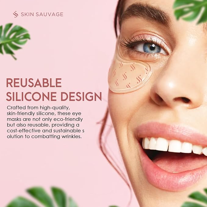 Anti-Wrinkle Eye Mask Set with Stylish Storage Tin to Revitalize and Rejuvenate