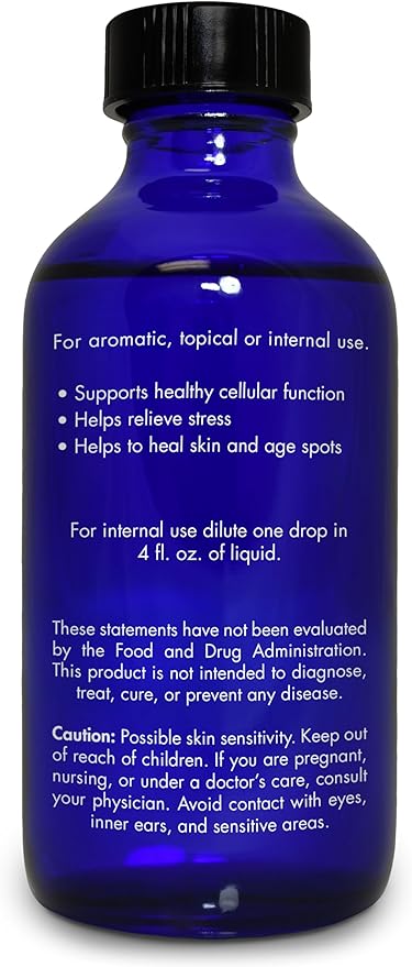 Frankincense Essential Oil, Food Grade, for Face, Pain Relief – 100% Pure, Frankincense, Resin, Oil, Boswellia Serrata, Edible, by Zongle Therapeutics, 4 OZ