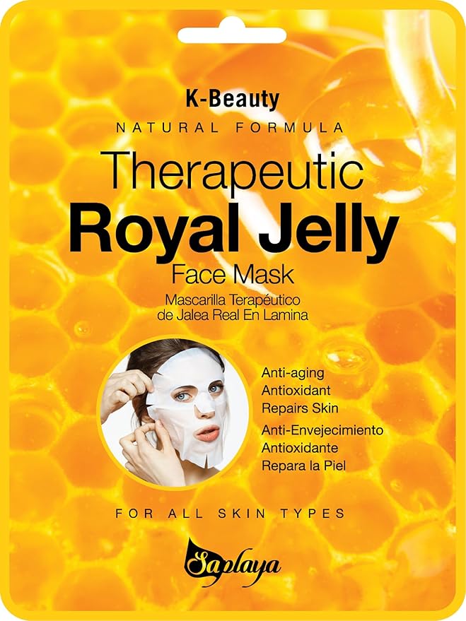 Face Masks 6 Pack Scented Facemask Sheets Skin Care Mask Single Scent K-Beauty Natural Formula