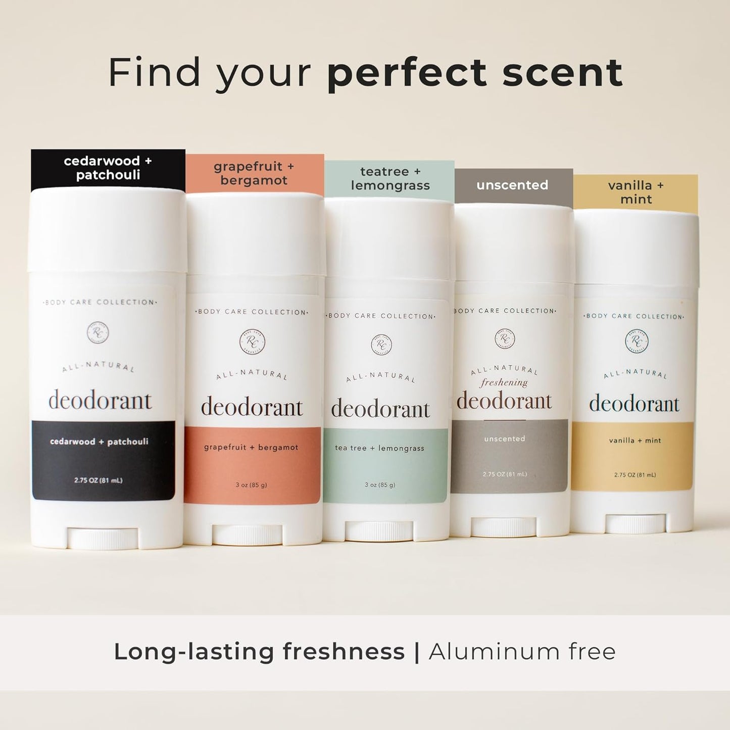 Rowe Casa Organics Cedarwood + Patchouli Natural Deodorant for Men and Women, Wood and Musky Paraben-Free Deodorant Stick with Therapeutic-Grade Essential Oils, 2 oz