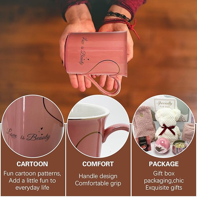 Spa Gift Baskets for Women, Luxury Self Care Relaxation Birthday Gifts for Women, Get Well Soon Gifts for Friend, Scented Bath Gift Box for Christmas,Thanksgiving,Valentine's Day