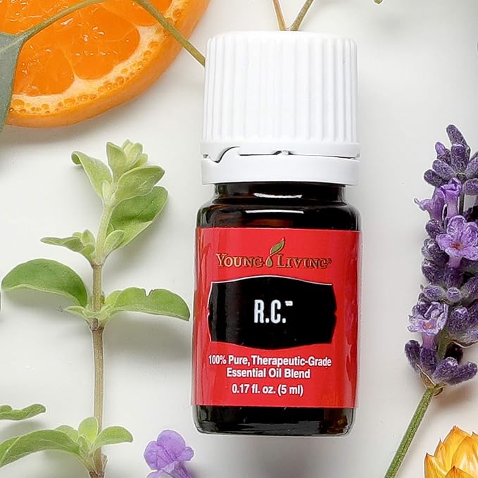 Young Living R.C. Essential Oil Blend – 100% Pure, Fresh Aroma for Diffuser & Topical Use, 5ml