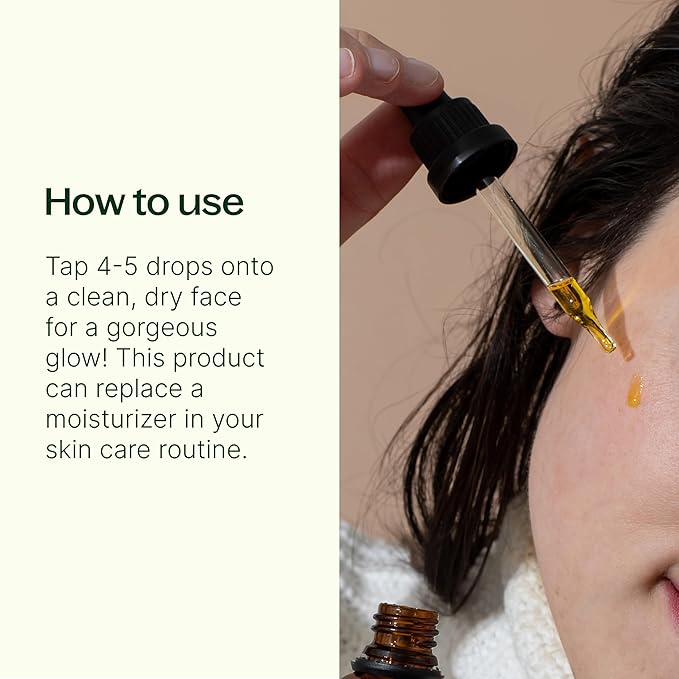 Plant Therapy Restorative Facial Oil with Rosehip & Arnica 1 oz Natural Ingredients, Restore & Protect Skin, Antioxidants and Fatty Acids, Deeply Nourish Skin