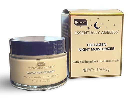 b.pure Essentially Ageless Collagen Night Moisturizer