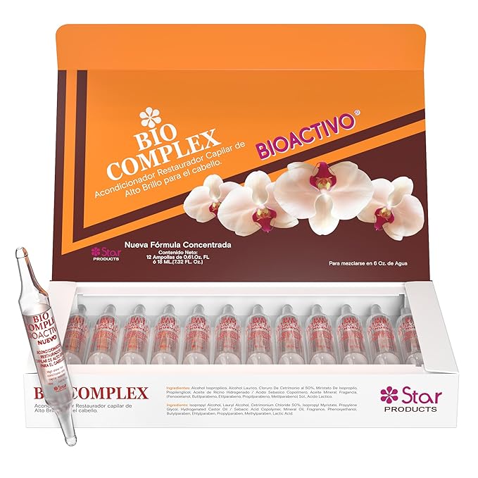 Bioactivo High Shine Hair Conditioner 3 Pack – 0.61 oz Each, Intense Nourishment & Glossy Shine Treatment for All Hair Types