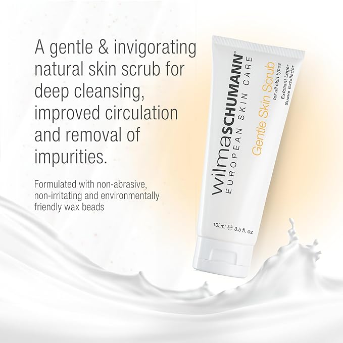 Gentle Skin Scrub, Natural Face Scrub, Face Exfoliant, 3.5 oz