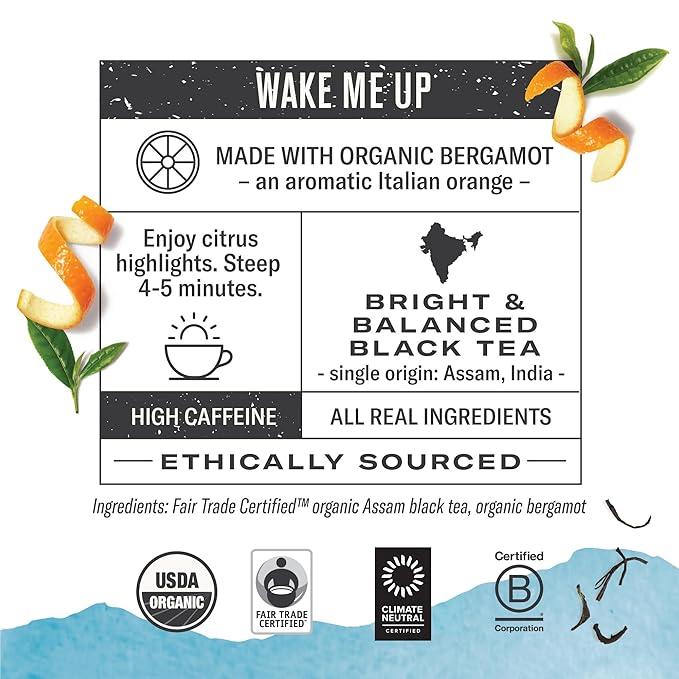 Numi Organic Black Tea Variety, 18 Tea Bags (Pack of 3), Breakfast Blend, Aged Earl Grey & Golden Chai (Packaging May Vary)