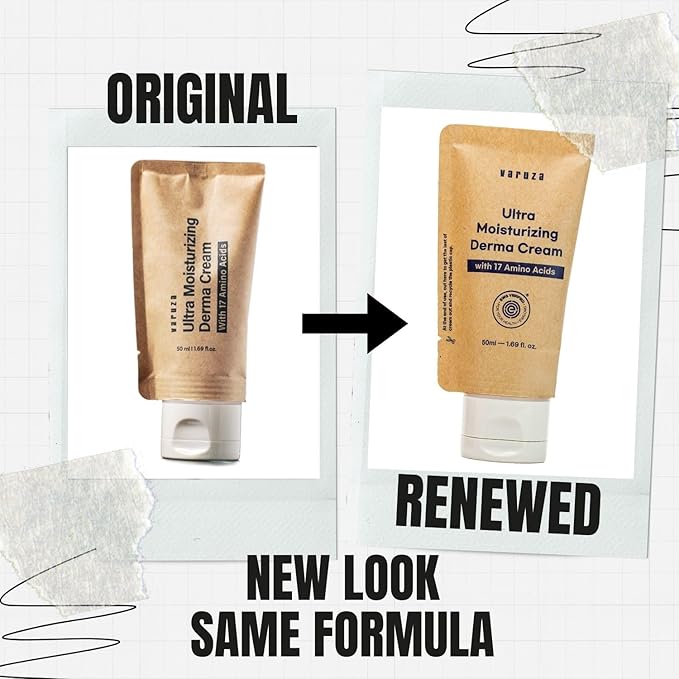 Ultra Moisturizing Derma Facial Cream – Oil Free Deep Hydrating Face Moisturizer – Vegan, EWG Verified Product Korea Skin Care with Hyaluronic Acid, Amino Acids, Non-Sticky Unscented Lotion