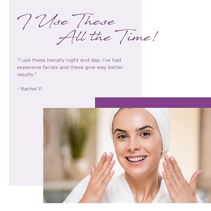 Azure Cosmetics Collagen & Hyaluronic Acid Anti Aging Under Eye Pads - Lifting & Moisturizing Eye Mask Patches - Reduces Fine Lines, Wrinkles, Dark Circles & Puffiness - Made in Korea - 5 Pairs