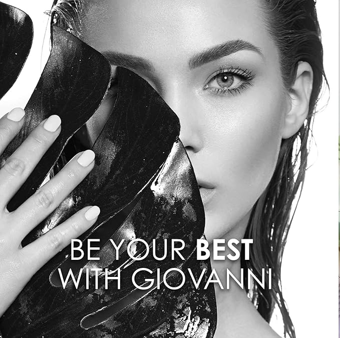 GIOVANNI 2chic Ultra-Repairing Hair Mask - Blackberry & Coconut Oil for Dry, Damaged & Processed Hair, Argan, Jojoba, Shea Butter & Keratin, Lauryl & Laureth Sulfate Free, Color Safe - 5 oz