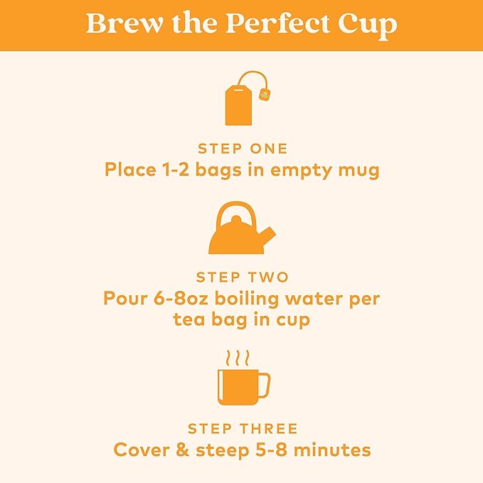 ORGANIC INDIA Calming Tulsi Ashwagandha Tea - Organic Tea Bags, Holy Basil Tea, Vegan, USDA Certified Organic, Non-GMO, Caffeine Free Tea - 18 Infusion Bags, 1 Pack