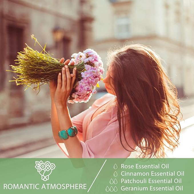 Geranium Essential Oil 1.01fl.oz/30ml, PHATOIL Premium Geranium Oils Long Lasting Scents for Aromatherapy, Diffuser, DIY Soap and Candle Making