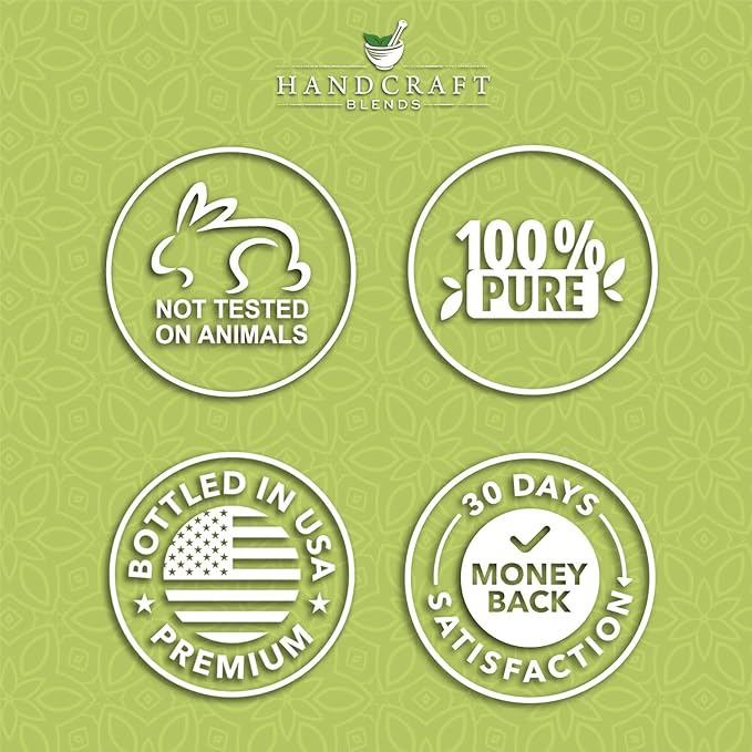 Handcraft Blends Lemongrass Essential Oil - Huge 4 Fl Oz - 100% Pure and Natural - Premium Grade Essential Oil for Diffuser and Aromatherapy