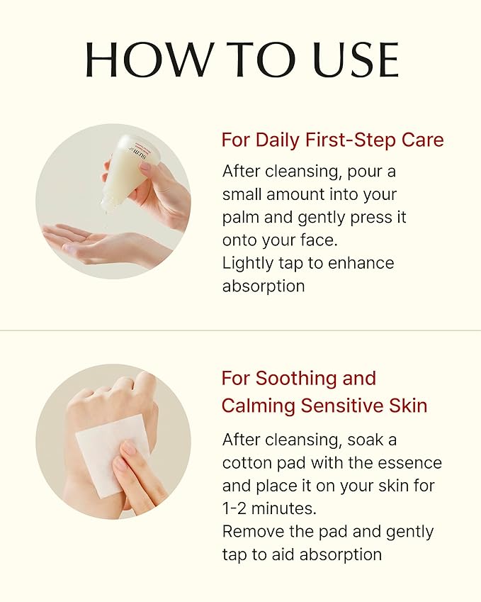 SU:M Secret Essence (2.71 fl oz) - Korean skin care, Skin Barrier Repair Hydrating Serum for Face, Moisturizer, Facial Serums