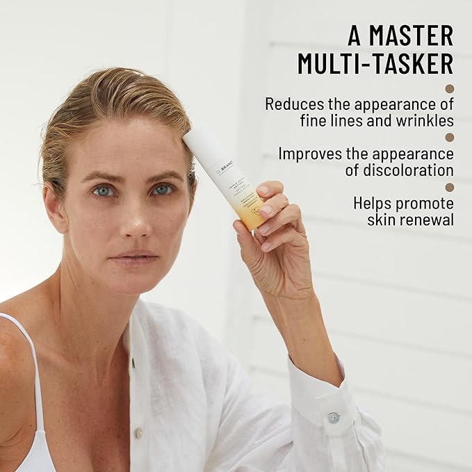 Dr. Brandt Bright This Way Triple Active Retinol - 1 oz, Pack of 2 - Gentle Overnight Renewal Cream - Reduces Wrinkles & Discoloration, Illuminates & Hydrates