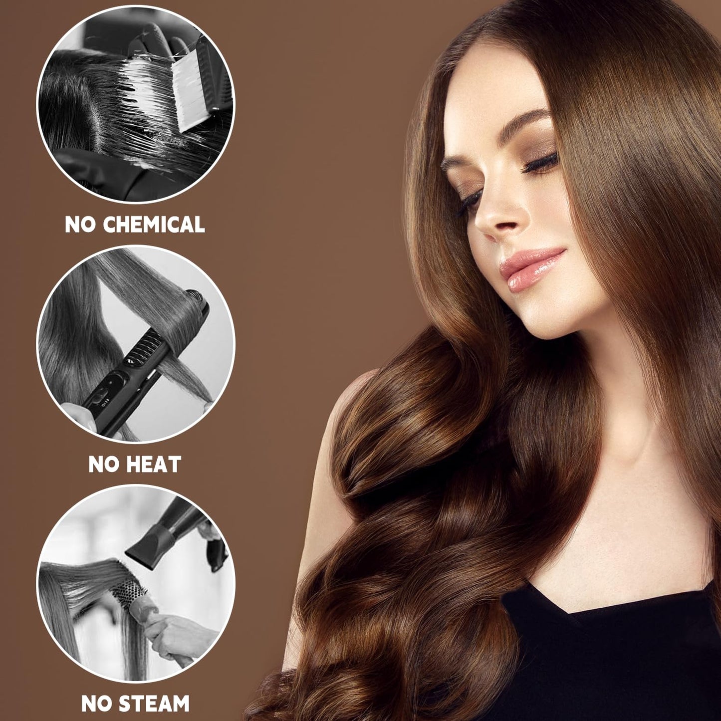 Heatless Hair Curler, Hair Curlers Overnight to Sleep In, Heatless Curling Scrunchie for Women Soft Silk Lazy Rollers Headband for Long Hair Overnight (Powder Blue, 1PCS)