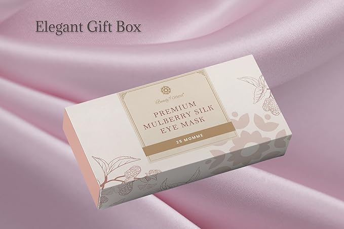 Silk Eye Mask for Sleeping (Rose Water)