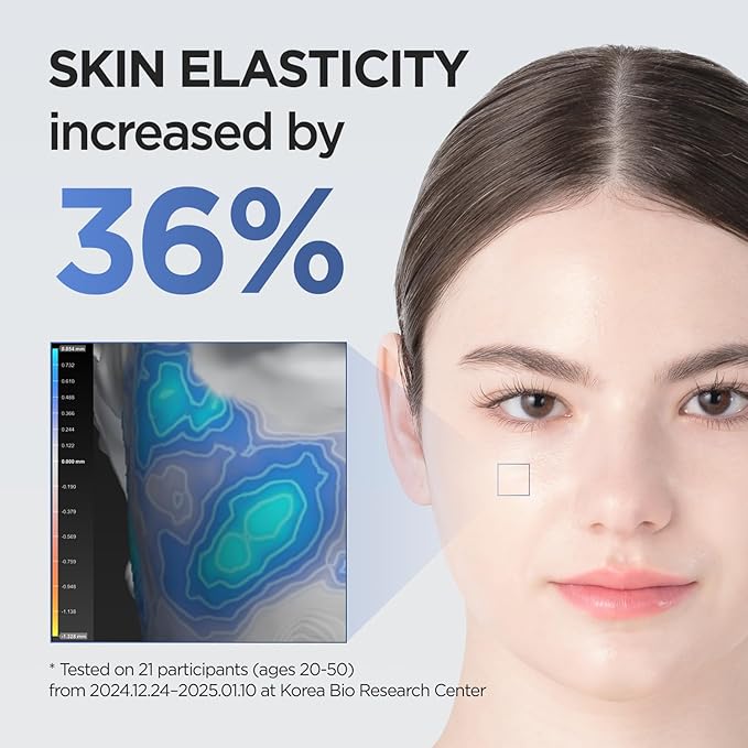 P.CALM Blue Capsule 11 Serum – PDRN & Caffeine for Intense Moisture, Plumping Effect, Elasticity, and Radiant Skin, Korean PDRN Serum (30ml / 1.01 fl.oz)