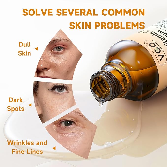 VGO 2 Pack Vitamin C Face Serum