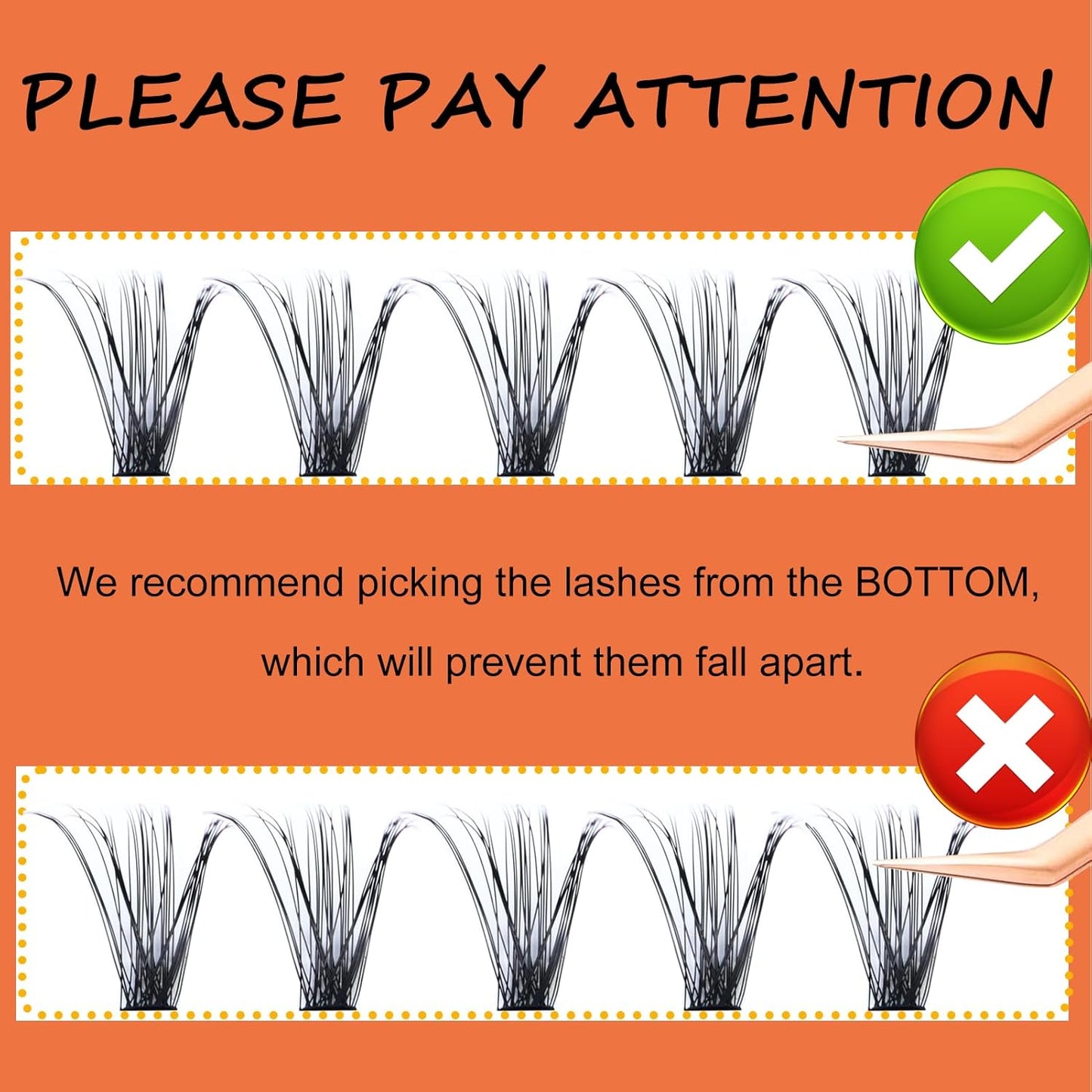 Eyelash Clusters VYNIXUS Lash Clusters Wispy Individual Lashes Cluster Eyelash Extensions D Curl DIY at Home Natural Cluster Lashes (20D-0.07D-Mix8-16)