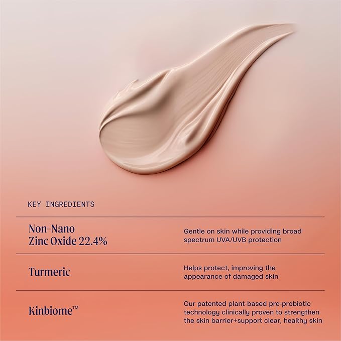 Kinship Gift Bundle - Self Reflect SPF, Supermello Moisturizer, Brightwave Vitamin C Eye Cream + Cosmetic Bag - 100% Mineral Sunscreen, Gel Cream + Hyaluronic Acid, Reduce Fine Lines + Under Eye Bags