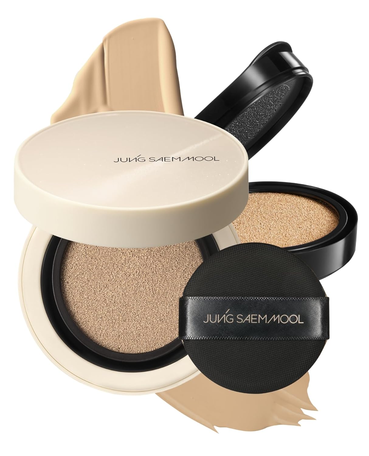 [JUNGSAEMMOOL OFFICIAL] Skin Nuder Cover Layer Cushion 21 (Medium Deep) | Refill Included | Delicate Cover | All-day Lasting | Makeup Artist Brand