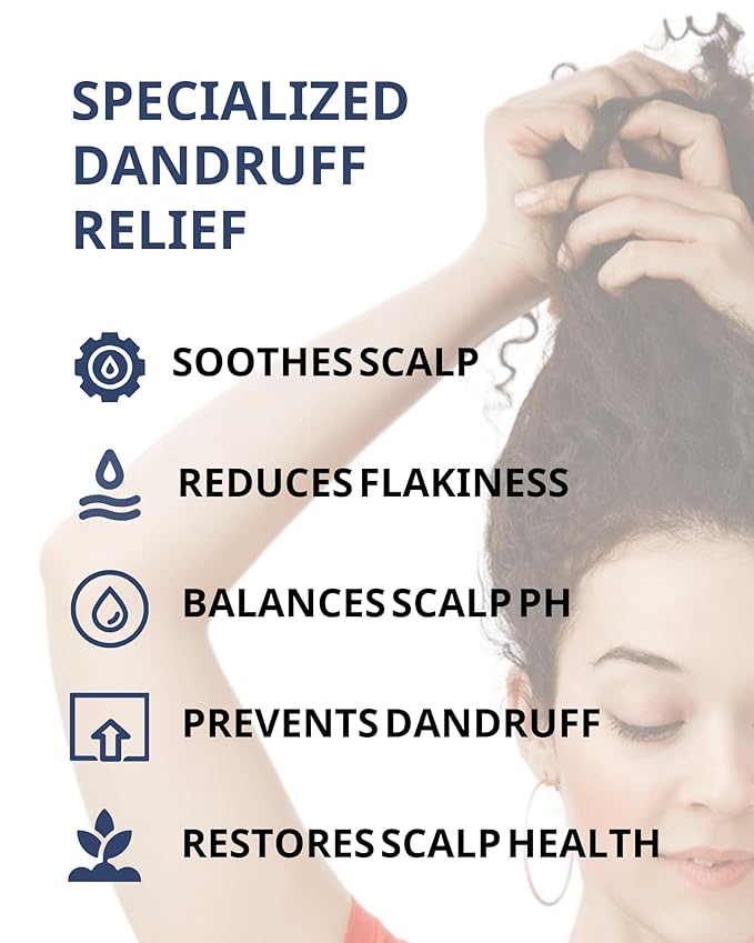 Folliculitis Hair Repair Mask - Effective Scalp Treatment for Seborrheic Dermatitis,Psoriasis, Dry Itchy Scalp, Dandruff Treatment | Nourishes Oily Hair – Ideal for Women