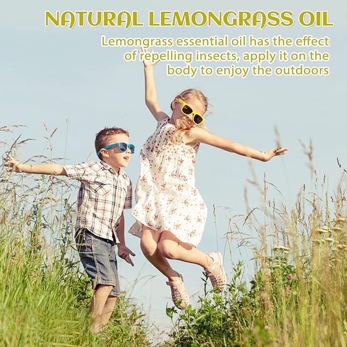 EVOKE OCCU Lemongrass Essential Oil for Diffuser Candle Spray Soap Making - 4 FL Oz