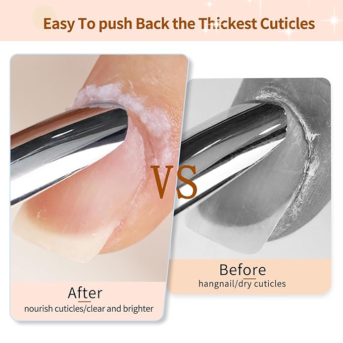 Cuticle Remover Liquid, Professional Nail Care Solution Nail Polish Gel Remover & Cuticle Remover Cream Dead Skin Clipper Nail File Cuticle Pusher