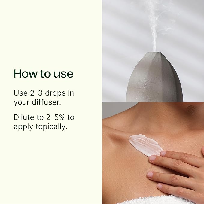 Plant Therapy Tension Relief Essential Oil Blend 10 mL (1/3 oz) 100% Pure, Undiluted, Therapeutic Grade