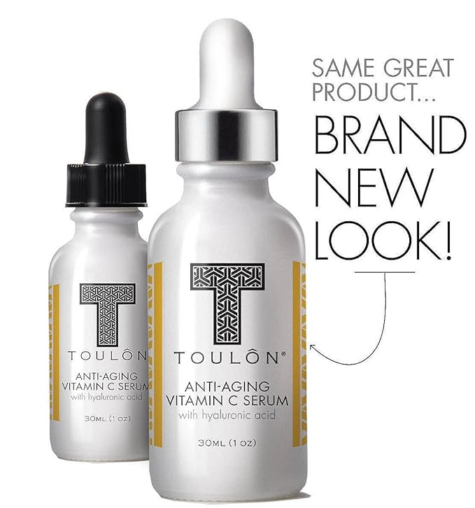 Toulon Vitamin C Serum with Hyaluronic Acid, 1 oz