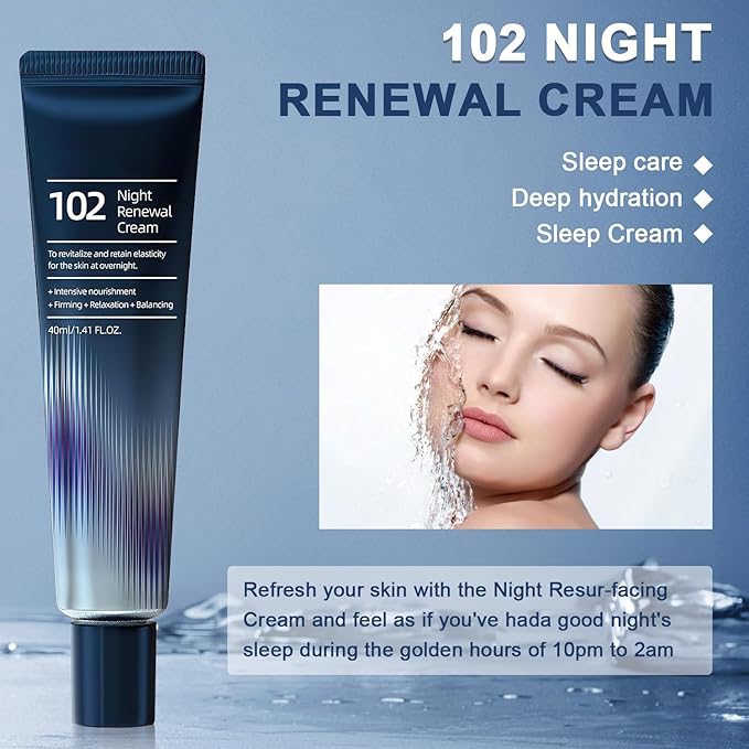 FAGOBYX 31 All-Day Shield Cream & 102 Night Renewal Cream,All-day & Night 2 Pcs Cream For Face,Intensive Skin Care,Centella Asiatica And Niacinamide,All Skin Types