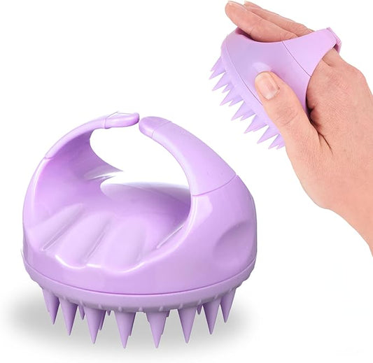 EXPRESSIONS Scalp Massager – 1pc Scalp Massage Tool to Rejuvenate Scalp & Hair Follicles, Ergonomic Design Silicone Scalp Scrubber for Everyday Scalp Care
