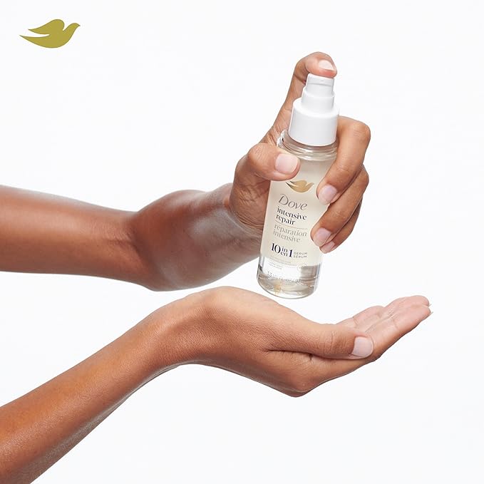 Dove Intensive Repair Amino Serum for Damaged Hair with Bio-Protein Care Technology 3.3 oz