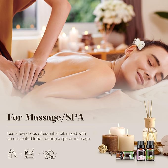 Woody & Herbal Essential Oils Set - TOP 14 Fragrance Oil for Diffusers, Aromatherapy, Candle Making - Sandalwood, Cedarwood, Teakwood, Vetiver Aromatherapy Scented Oils (5ml)