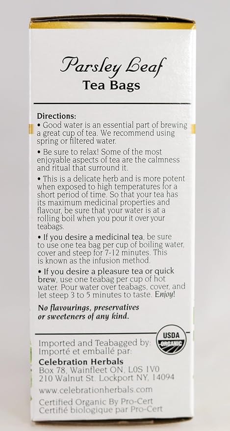 Celebration+Herbals+Parsley+Leaf+24+Count