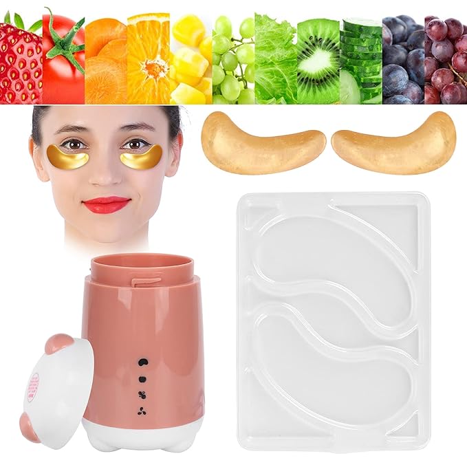 Eyes Mask, 5Pcs Multifunctional Eye Mask Mask Patch Portable Eye Patch Tray DIY Facial Mask Tool for Beauty Salon