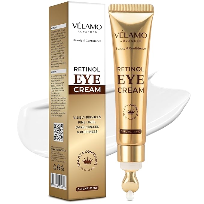 Instant Eye & Face Lift Cream: Rapid Under Eye Bags Wrinkle Smile Lines Forehead Lines Remover - Temporary Firming & Tightening Treatment in 2 Minutes - Retinol Eye Cream Anti Aging Anti Wrinkles 15g