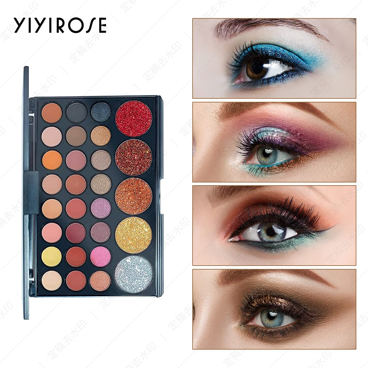 Makeup Sets For Women Brush Sets(Eyeshadow,Primer,Concealer,lipstick,lipgloss,Eyeliner,Eyebrow,Makeup brushe,Mascara &more) (27 sets B)