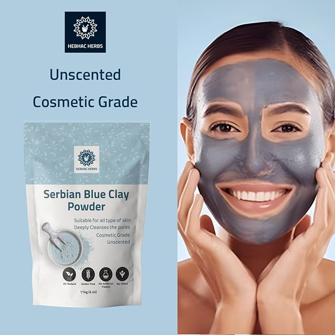 Serbian Blue Clay, Morocan Red clay